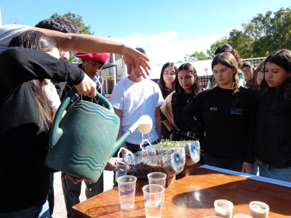 El IAGRO capacitó a estudiantes de la EFA Loma Alta