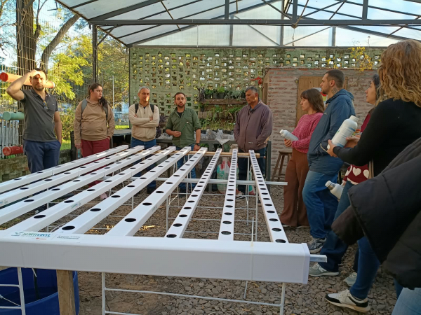 Con participantes de distintas provincias de la zona, comenzó curso de operador hidropónico