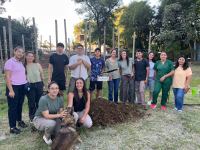 Taller de compostaje en la Semana Agroecológica